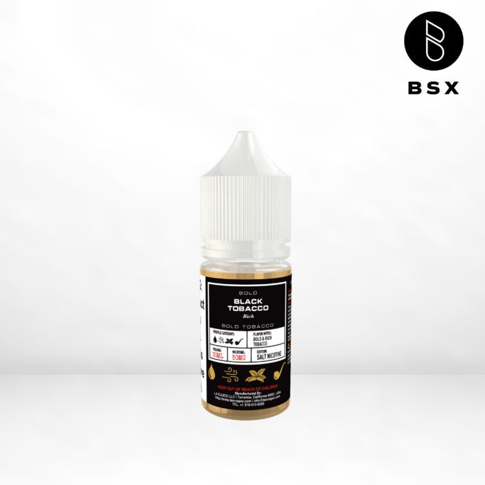 Buy Glas | Black Tobacco BSX | Ejuice | Eliquid | Salt |30 ml at Cheap Wholesale Distributor Deal Prices from ejuiceresellers.com