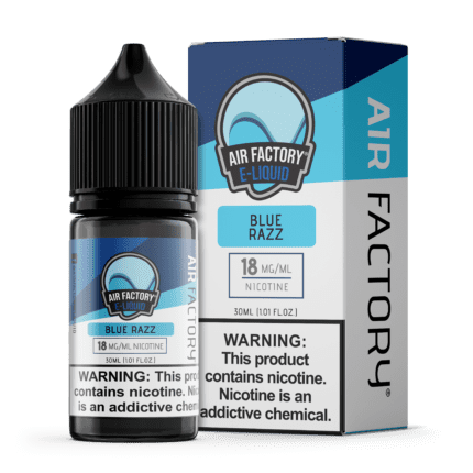 Buy Air Factory | Blue Razz | Salts | Ejuice | Eliquid | 30 mL at Cheap Wholesale Distributor Deal Prices from ejuiceresellers.com