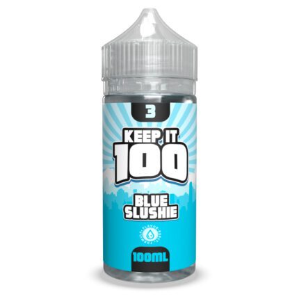 Buy Keep it 100 | Blue Slushie Nixodine | Ejuice | Eliquid | Salt | 100 ml at Cheap Wholesale Distributor Deal Prices from ejuiceresellers.com