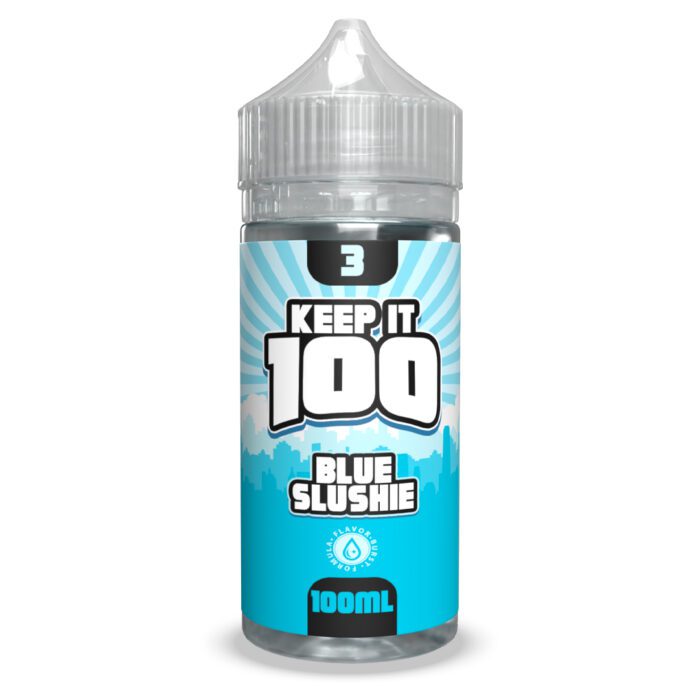Buy Keep it 100 | Blue Slushie Nixodine | Ejuice | Eliquid | Salt | 100 ml at Cheap Wholesale Distributor Deal Prices from ejuiceresellers.com