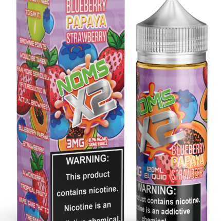 Buy Nomenon | Blueberry Papaya Strawberry Noms X2 | Ejuice | Eliquid | 120 ml E-Juice Resellers at Cheap Wholesale Distributor Deal Prices from ejuiceresellers.com