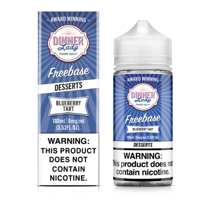 Buy Dinner Lady | Blueberry Tart Desserts | Ejuice | Eliquid | Freebase | 100ml at Cheap Wholesale Distributor Deal Prices from ejuiceresellers.com