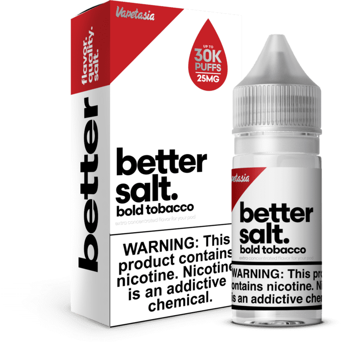 Buy better salt | Bold Tobacco | Ejuice | Eliquid | Salts | 120 mL at Cheap Wholesale Distributor Deal Prices from ejuiceresellers.com