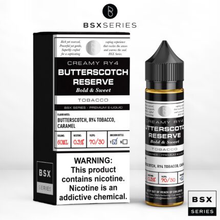 Buy Glas | Butterscotch Reserve BSX | Ejuice | Eliquid | 60 ml at Cheap Wholesale Distributor Deal Prices from ejuiceresellers.com