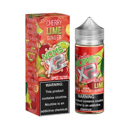 Buy Nomenon | Cherry Lime Ginger Noms X2 | Ejuice | Eliquid | 120 ml E-Juice Resellers at Cheap Wholesale Distributor Deal Prices from ejuiceresellers.com