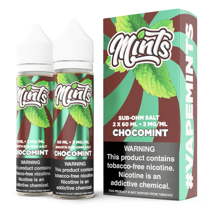 Buy Mints Vape Co. | ChocoMint | Ejuice | Eliquid | 120 mL at Cheap Wholesale Distributor Deal Prices from ejuiceresellers.com