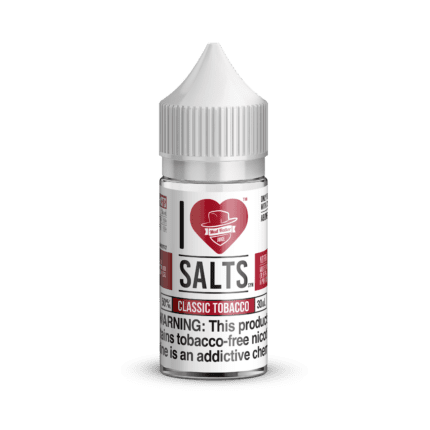 Buy I Love Salts | Classic Tobacco | Ejuice | Eliquid | 30 mL at Cheap Wholesale Distributor Deal Prices from ejuiceresellers.com