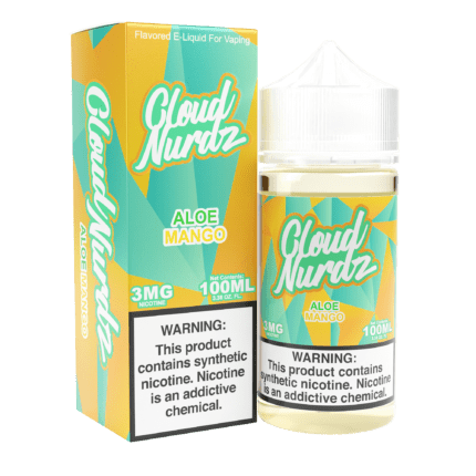 Buy Cloud Nurdz | Aloe Mango | Ejuice | Eliquid | 100 ml E-Juice Resellers at Cheap Wholesale Distributor Deal Prices from ejuiceresellers.com