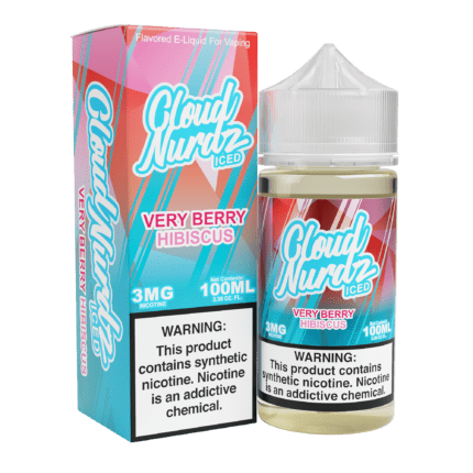 Buy Cloud Nurdz | Iced Verry Berry Hibuscus | Ejuice | Eliquid | 100 ml E-Juice Resellers at Cheap Wholesale Distributor Deal Prices from ejuiceresellers.com