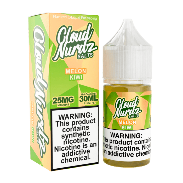 Buy Cloud Nurdz | Melon Kiwi | Ejuice | Eliquid | Salt | 30 ml E-Juice Resellers at Cheap Wholesale Distributor Deal Prices from ejuiceresellers.com