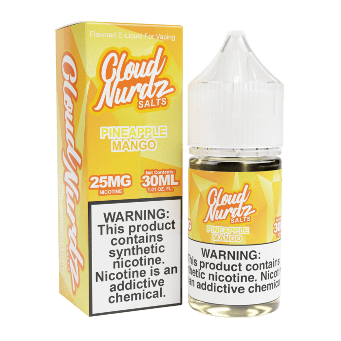 Buy Cloud Nurdz | Pineapple Mango | Ejuice | Eliquid | Salt | 30 ml E-Juice Resellers at Cheap Wholesale Distributor Deal Prices from ejuiceresellers.com