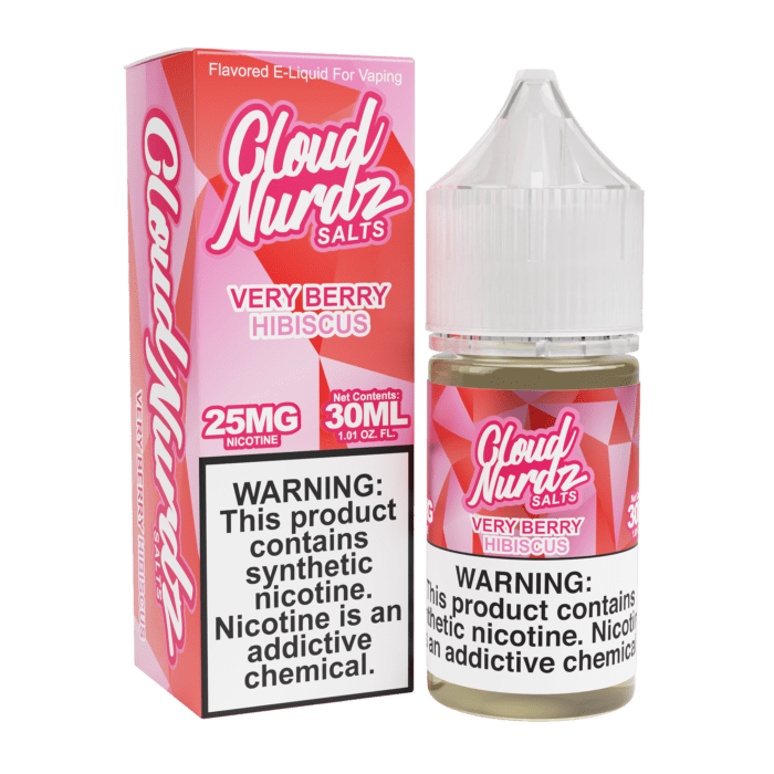 Buy Cloud Nurdz | Very Berry Hibiscus | Ejuice | Eliquid | Salt | 30 ml E-Juice Resellers at Cheap Wholesale Distributor Deal Prices from ejuiceresellers.com