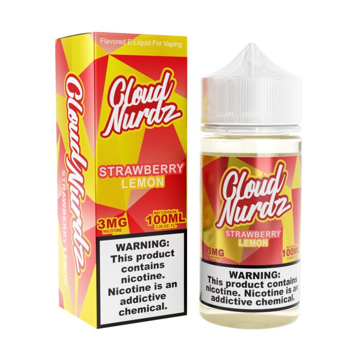 Buy Cloud Nurdz | Starwberry Lemon | Ejuice | Eliquid | 100 ml E-Juice Resellers at Cheap Wholesale Distributor Deal Prices from ejuiceresellers.com