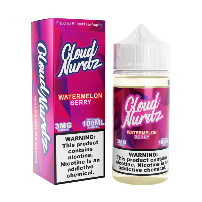 Buy Cloud Nurdz | Watermelon Berry | Ejuice | Eliquid | 100 ml E-Juice Resellers at Cheap Wholesale Distributor Deal Prices from ejuiceresellers.com