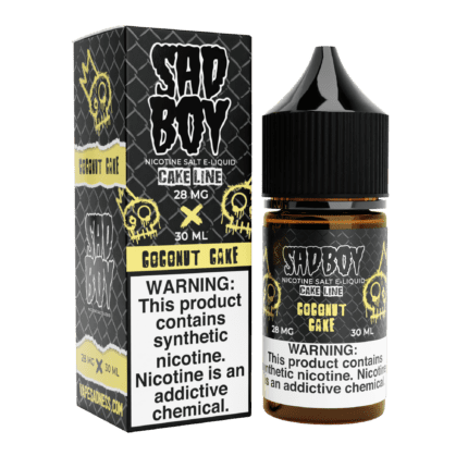 Buy Sad Boy | Coconut Cake Line | Ejuice | Eliquid | 30 mL at Cheap Wholesale Distributor Deal Prices from ejuiceresellers.com