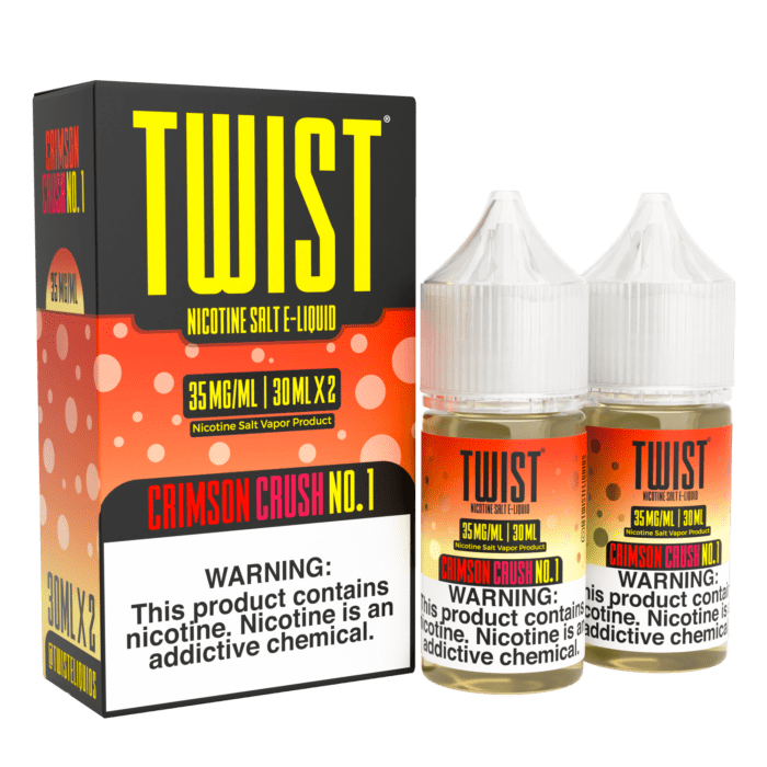 Buy Twist | Crimson No.1 | Ejuice | Eliquid | Salts | 30ml | 60ml at Cheap Wholesale Distributor Deal Prices from ejuiceresellers.com