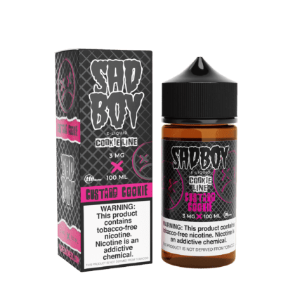 Buy Sad Boy | Custard Cookie Line | Ejuice | Eliquid | 100 mL at Cheap Wholesale Distributor Deal Prices from ejuiceresellers.com
