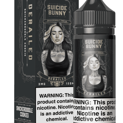 Buy Suicide Bunny | Derailed | Ejuice | Eliquid | Salt | 120 ml at Cheap Wholesale Distributor Deal Prices from ejuiceresellers.com