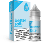 Buy better salt | Fresh Mint | Ejuice | Eliquid | Salts | 120 mL at Cheap Wholesale Distributor Deal Prices from ejuiceresellers.com