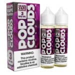 Buy Pop Clouds ELiquid | Grape | Ejuice | Eliquid | 120 mL at Cheap Wholesale Distributor Deal Prices from ejuiceresellers.com