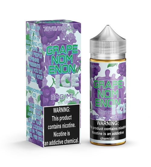 Buy Nomenon | Grapenomenon Ice | Ejuice | Eliquid | 120 ml E-Juice Resellers at Cheap Wholesale Distributor Deal Prices from ejuiceresellers.com