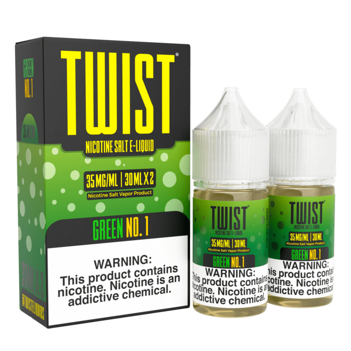 Buy Twist | Green No.1 | Ejuice | Eliquid | Salts | 30ml | 60ml at Cheap Wholesale Distributor Deal Prices from ejuiceresellers.com