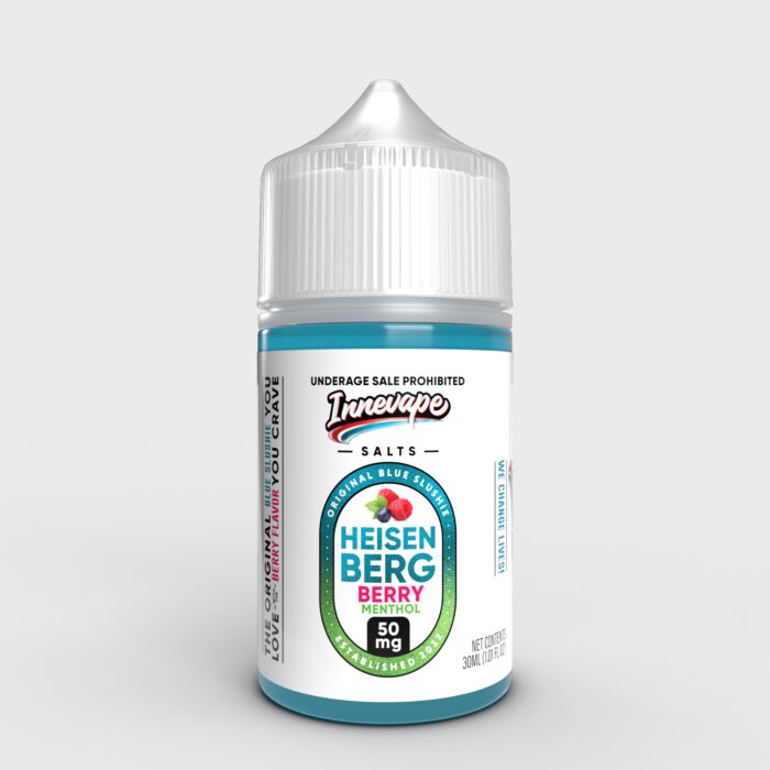 Buy Innevape | Menthol | Berry | Heisenberg | Original Blue Slushie | Salt | Ejuice | Eliquid | 30mL at Cheap Wholesale Distributor Deal Prices from ejuiceresellers.com