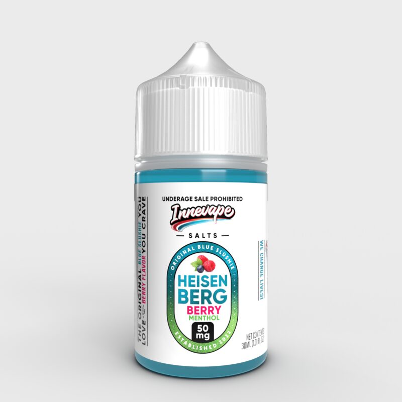Buy Innevape | Menthol | Berry | Heisenberg | Original Blue Slushie | Salt | Ejuice | Eliquid | 30mL at Cheap Wholesale Distributor Deal Prices from ejuiceresellers.com