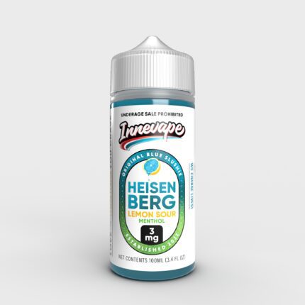 Buy Innevape | Menthol | Heisenberg | Original Blue Slushie | Lemon Sour | Ejuice | Eliquid | 100 mL at Cheap Wholesale Distributor Deal Prices from ejuiceresellers.com