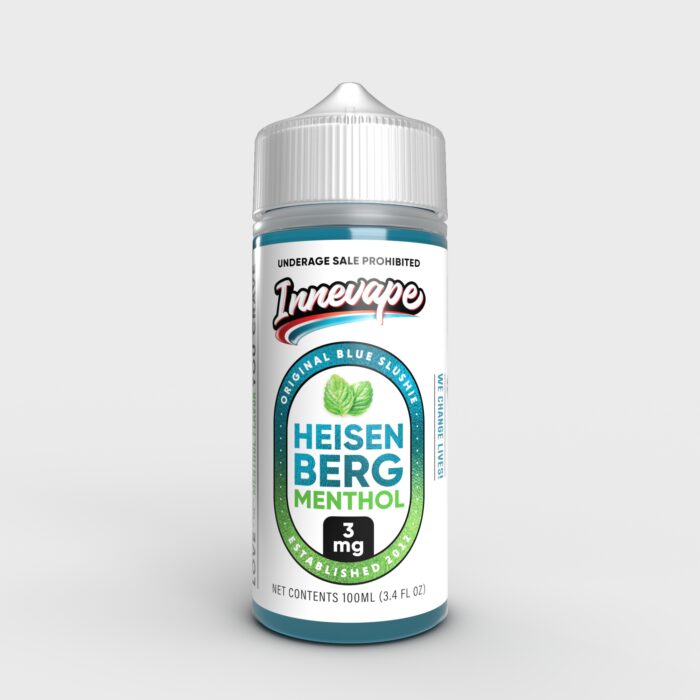 Buy Innevape | Menthol | Heisenberg | Original Blue Slushie | Ejuice | Eliquid | 100 mL at Cheap Wholesale Distributor Deal Prices from ejuiceresellers.com