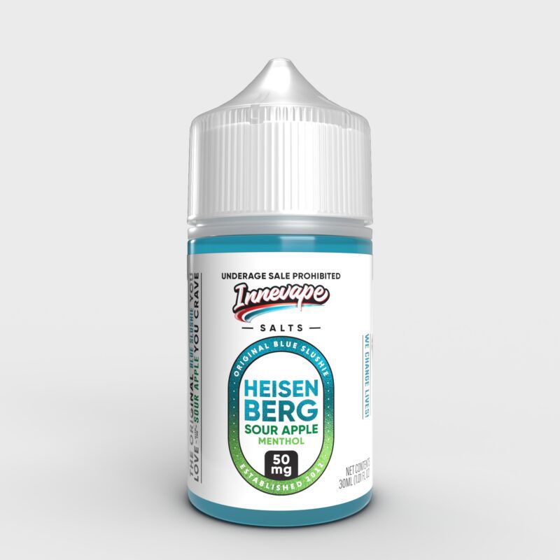 Buy Innevape | Menthol | Heisenberg | Original Blue Slushie |Sour Apple Menthol | Salts | Ejuice | Eliquid | 30mL at Cheap Wholesale Distributor Deal Prices from ejuiceresellers.com