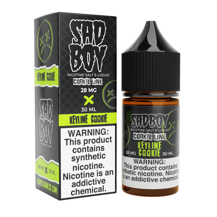 Buy Sad Boy | Keylime Cookie Line | Ejuice | Eliquid | 30 mL at Cheap Wholesale Distributor Deal Prices from ejuiceresellers.com