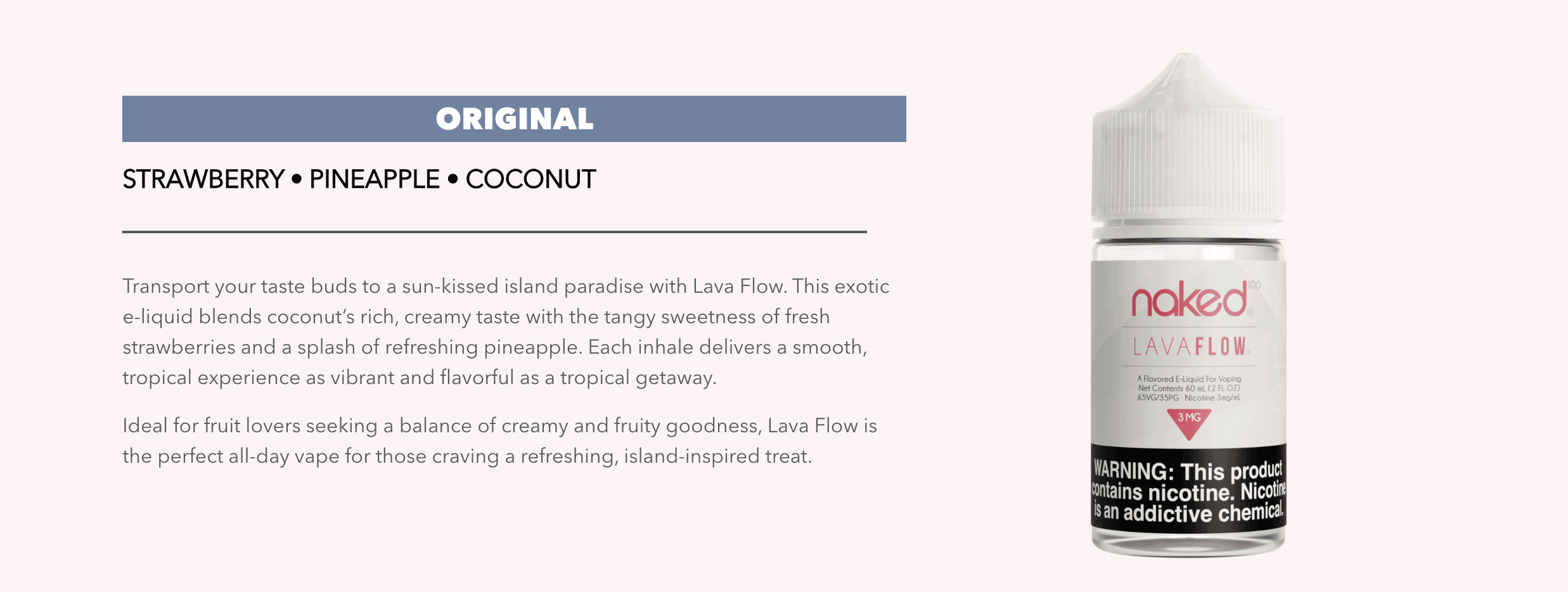 Buy Naked 100 | Lava Flow | Ejuice | Eliquid | 60mL at Cheap Wholesale Distributor Deal Prices from ejuiceresellers.com