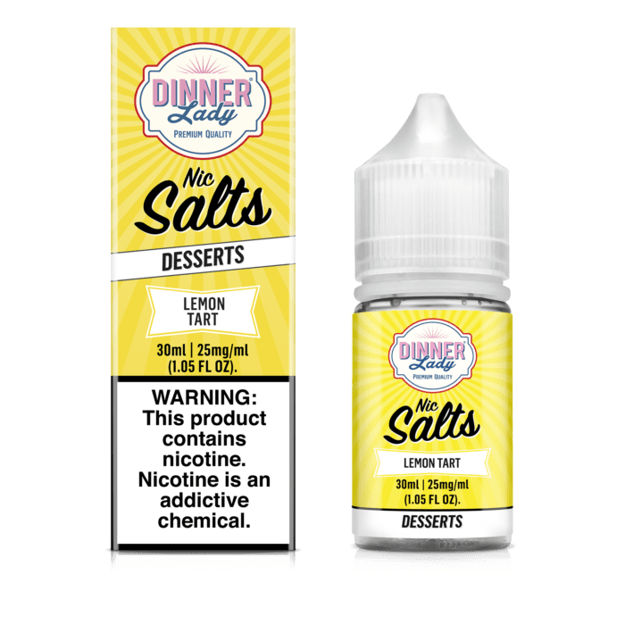 Buy Dinner Lady | Lemon Tart Desserts | Ejuice | Eliquid | Salts | 30 ml at Cheap Wholesale Distributor Deal Prices from ejuiceresellers.com