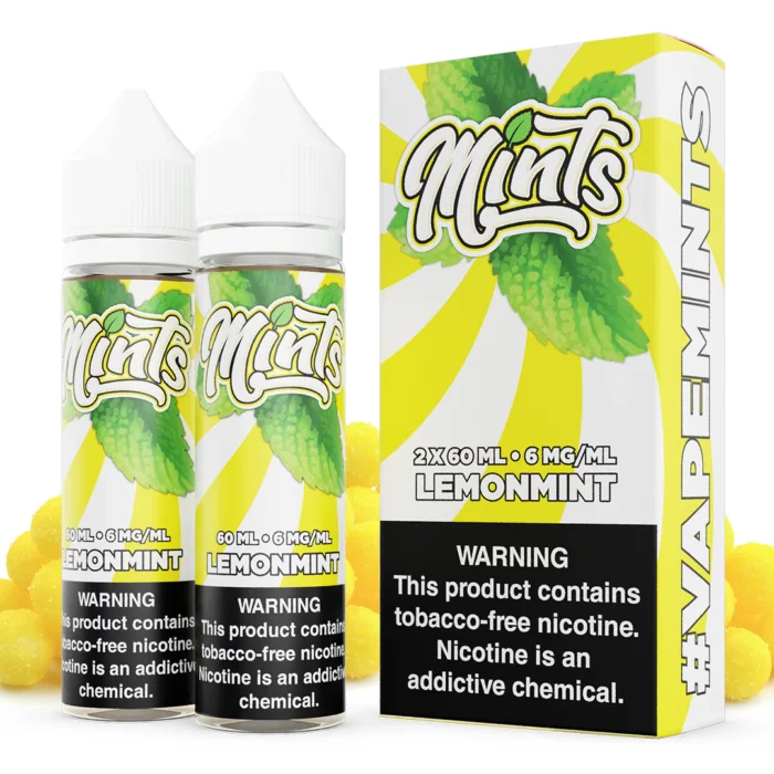 Buy Mints Vape Co. | LemonMint | Ejuice | Eliquid | 120 mL at Cheap Wholesale Distributor Deal Prices from ejuiceresellers.com