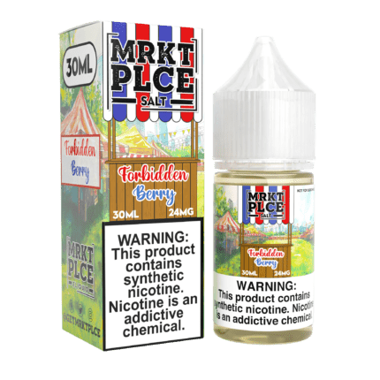 Buy MRKT PLCE | Forbidden Berry | Ejuice | Eliquid | Salt | 30 ml E-Juice Resellers at Cheap Wholesale Distributor Deal Prices from ejuiceresellers.com