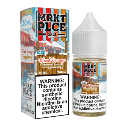 Buy MRKT PLCE | Iced Blood Orange Tangoberry | Ejuice | Eliquid | Salt | 30 ml E-Juice Resellers at Cheap Wholesale Distributor Deal Prices from ejuiceresellers.com