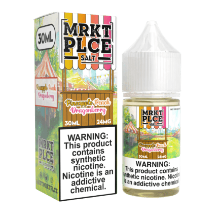 Buy MRKT PLCE | Pineapple Peach Dragonberry | Ejuice | Eliquid | Salt | 30 ml E-Juice Resellers at Cheap Wholesale Distributor Deal Prices from ejuiceresellers.com