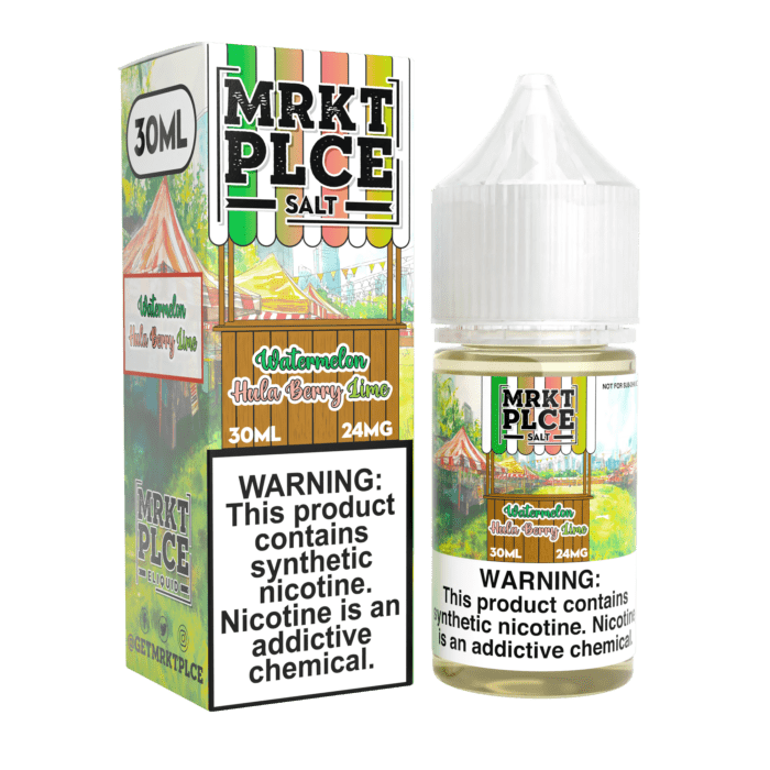 Buy MRKT PLCE | Watermelon Hula Berry Lime | Ejuice | Eliquid | Salt | 30 ml E-Juice Resellers at Cheap Wholesale Distributor Deal Prices from ejuiceresellers.com