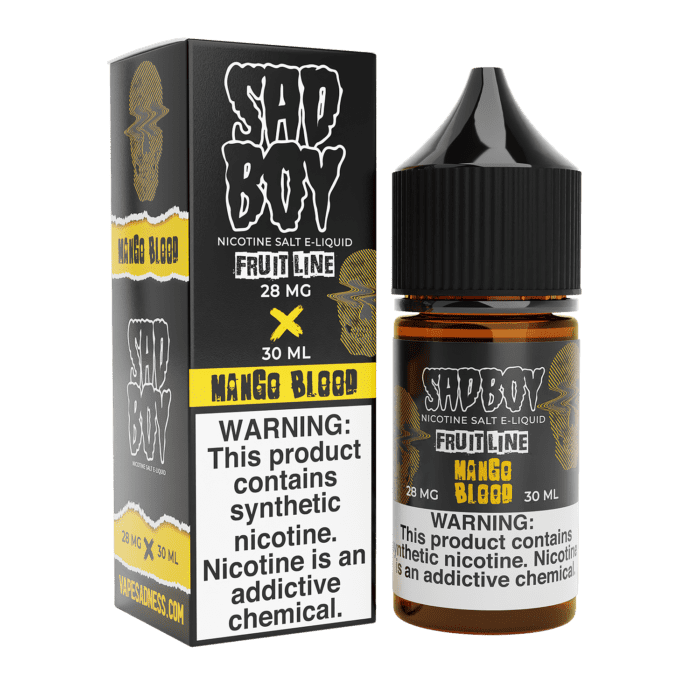 Buy Sad Boy | Mango Blood Line | Ejuice | Eliquid | 30 mL at Cheap Wholesale Distributor Deal Prices from ejuiceresellers.com