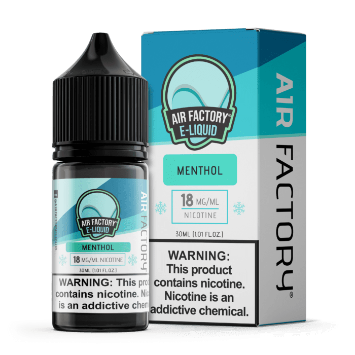 Buy Air Factory | Menthol | Salts | Ejuice | Eliquid | 30 mL at Cheap Wholesale Distributor Deal Prices from ejuiceresellers.com