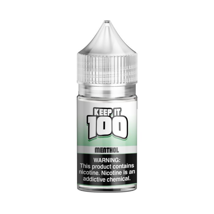 Buy Keep it 100 | Menthol | Ejuice | Eliquid | Salt |30 ml at Cheap Wholesale Distributor Deal Prices from ejuiceresellers.com