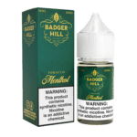 Buy Badger Hill | Menthol Tobacco | Ejuice | Eliquid | Salt | 30 mL at Cheap Wholesale Distributor Deal Prices from ejuiceresellers.com