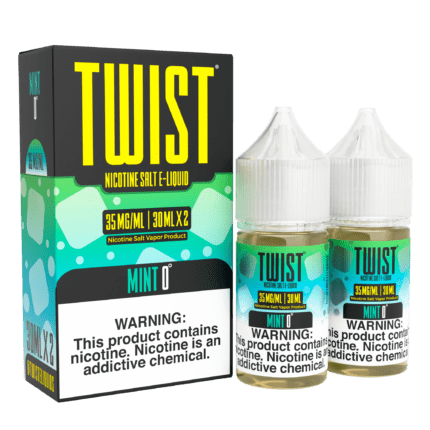 Buy Twist | Mint 0˚ | Ejuice | Eliquid | Salts | 30ml | 60ml at Cheap Wholesale Distributor Deal Prices from ejuiceresellers.com