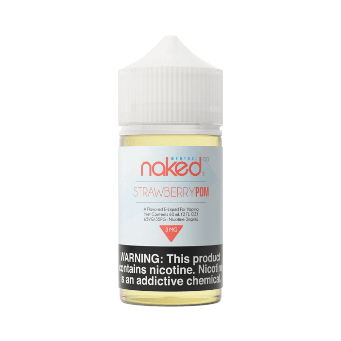 Buy Naked 100 | Menthol | Strawberry POM | Ejuice | Eliquid | 60mL at Cheap Wholesale Distributor Deal Prices from ejuiceresellers.com