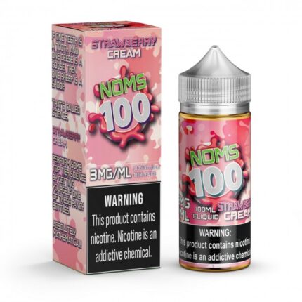 Buy Nomenon | Nom Strawberry Cream | Ejuice | Eliquid | 100 ml E-Juice Resellers at Cheap Wholesale Distributor Deal Prices from ejuiceresellers.com