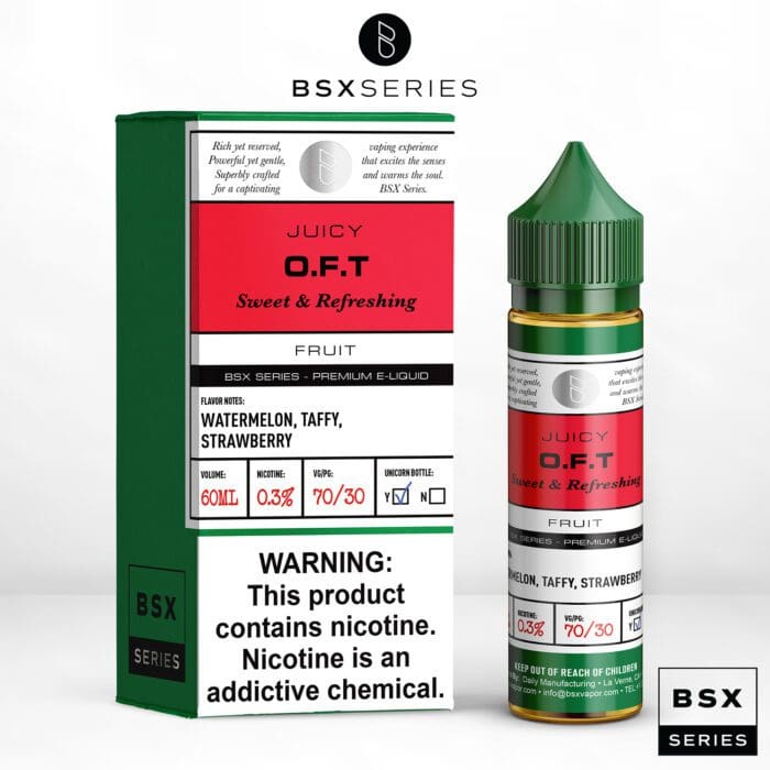 Buy Glas | OTF BSX | Ejuice | Eliquid | 60 ml at Cheap Wholesale Distributor Deal Prices from ejuiceresellers.com