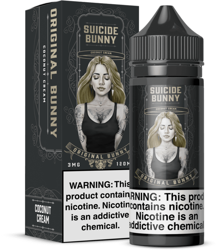 Buy Suicide Bunny | Original Bunny | Ejuice | Eliquid | Salt | 120 ml at Cheap Wholesale Distributor Deal Prices from ejuiceresellers.com