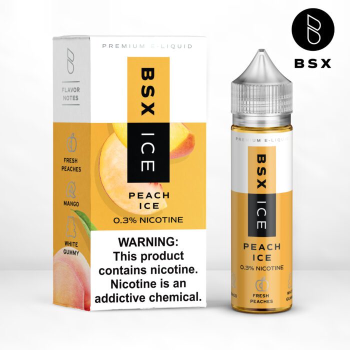 Buy Glas | Peach Ice BSX | Ejuice | Eliquid | 60 ml at Cheap Wholesale Distributor Deal Prices from ejuiceresellers.com