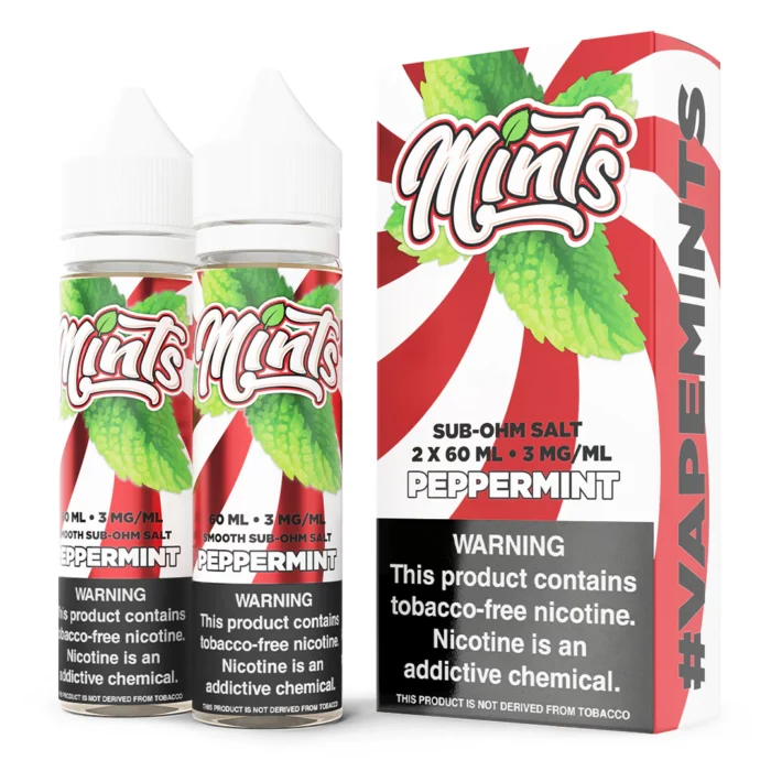 Buy Mints Vape Co. | PepperMint | Ejuice | Eliquid | 120 mL at Cheap Wholesale Distributor Deal Prices from ejuiceresellers.com